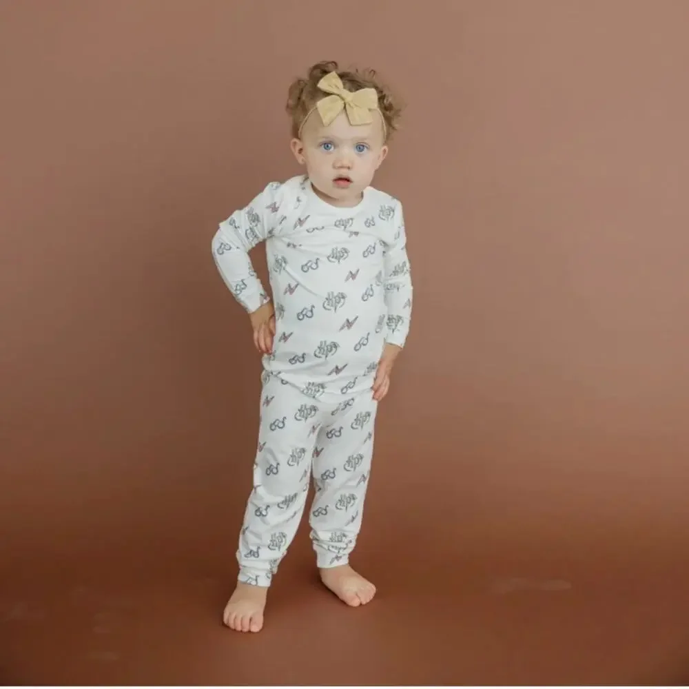 Copper Pearl Harry Potter 2pc Long Sleeve Pajama Set Ultra Soft Size 3T